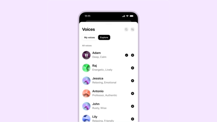 ElevenLabs Launches Stand‑Alone Voice Generator App