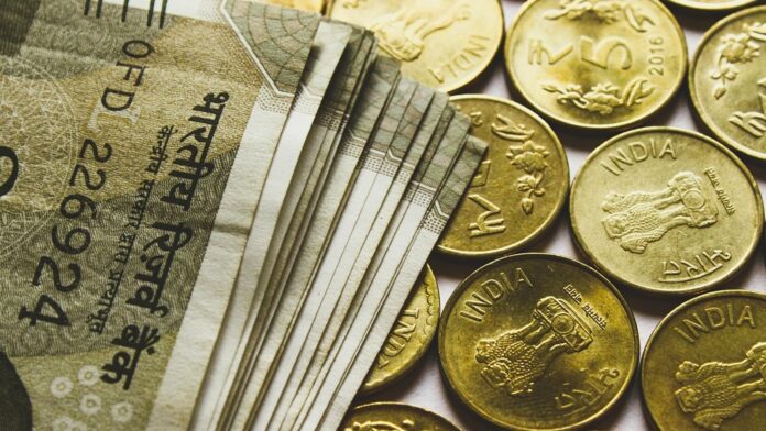 Rupee and dollar