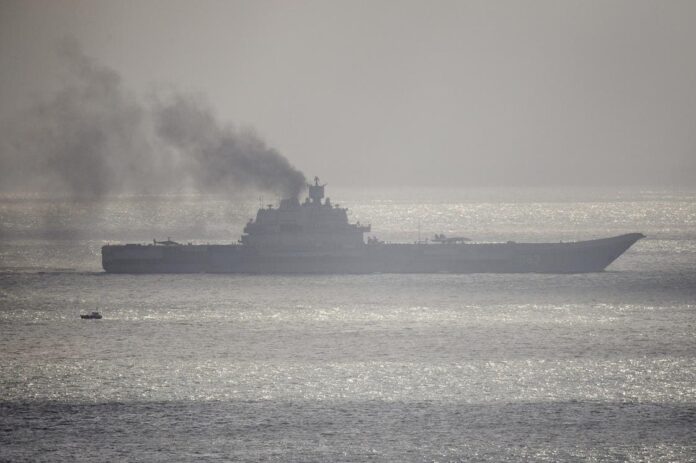 A Syria Deployment Exposed Russian Aircraft Carrier’s Chronic Troubles