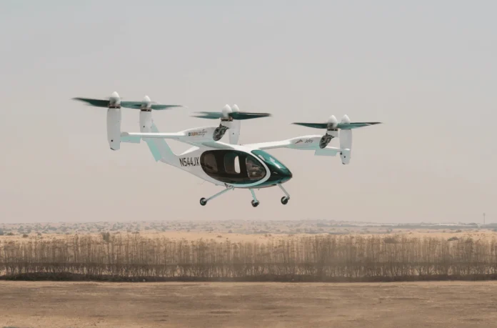 Dubai Successfully Tests First Aerial Taxi in a Regional Breakthrough