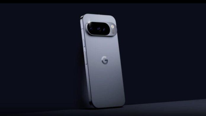 Google Pixel 10 Pro teaser shows a familiar design with upgraded camera sensors. (Image: Google)