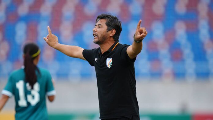 Coach Crispin Chettri wants India to be facing more physical sides in the lead up to the Asian Cup next year. (Photo credit: AIFF)